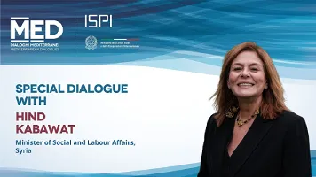 Hind Kabawat speaks about the necessity of civil society for Syria’s future