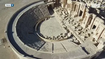 Palmyra, ancient city in central Syria dating back to the second millennium BC