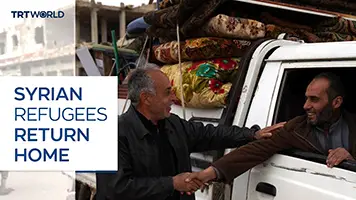 Displaced Syrians return to ruined cities after years of war