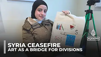 Syrians turn to art to bridge deep divides in war-torn Aleppo